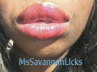 MsSavannahLicks