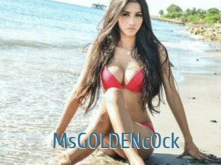 MsGOLDENc0ck