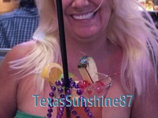 TexasSunshine87