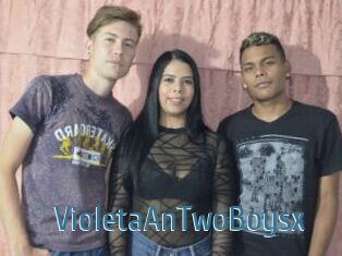 VioletaAnTwoBoysx